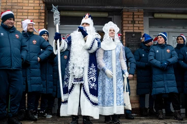 Новогодний праздник в Академии ПФК ЦСКА